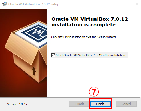 VirtualBoxインストール手順説明画像9
