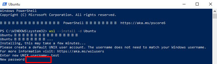 WSLとUbuntuのインストール説明画像4