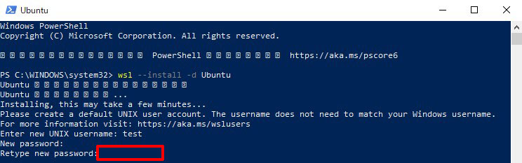 WSLとUbuntuのインストール説明画像5